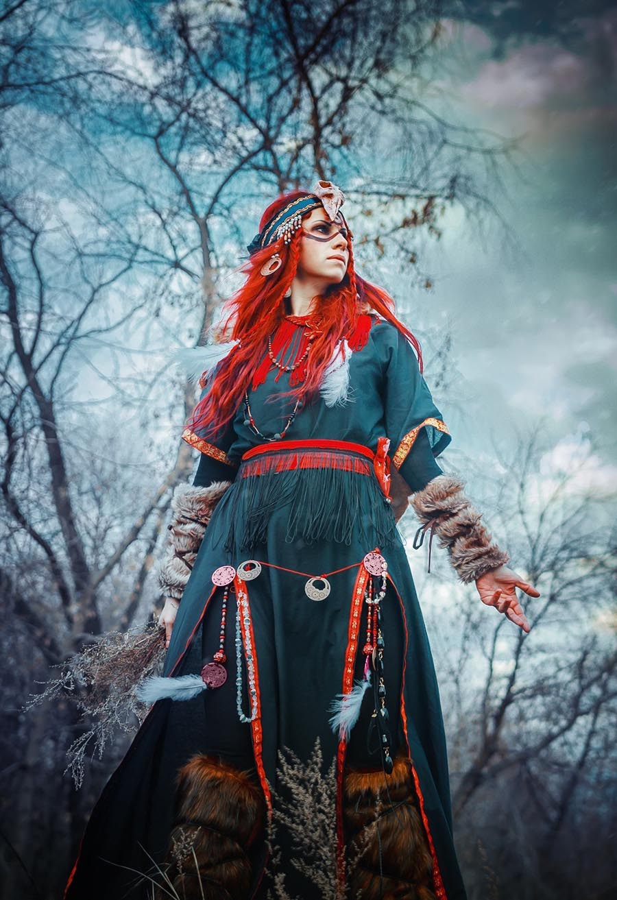 Girls in Slavic costumes underwear in Freetown